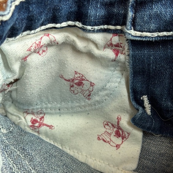 Girls Rainbow Sophie Shorts by True Religion - Picture 4 of 8